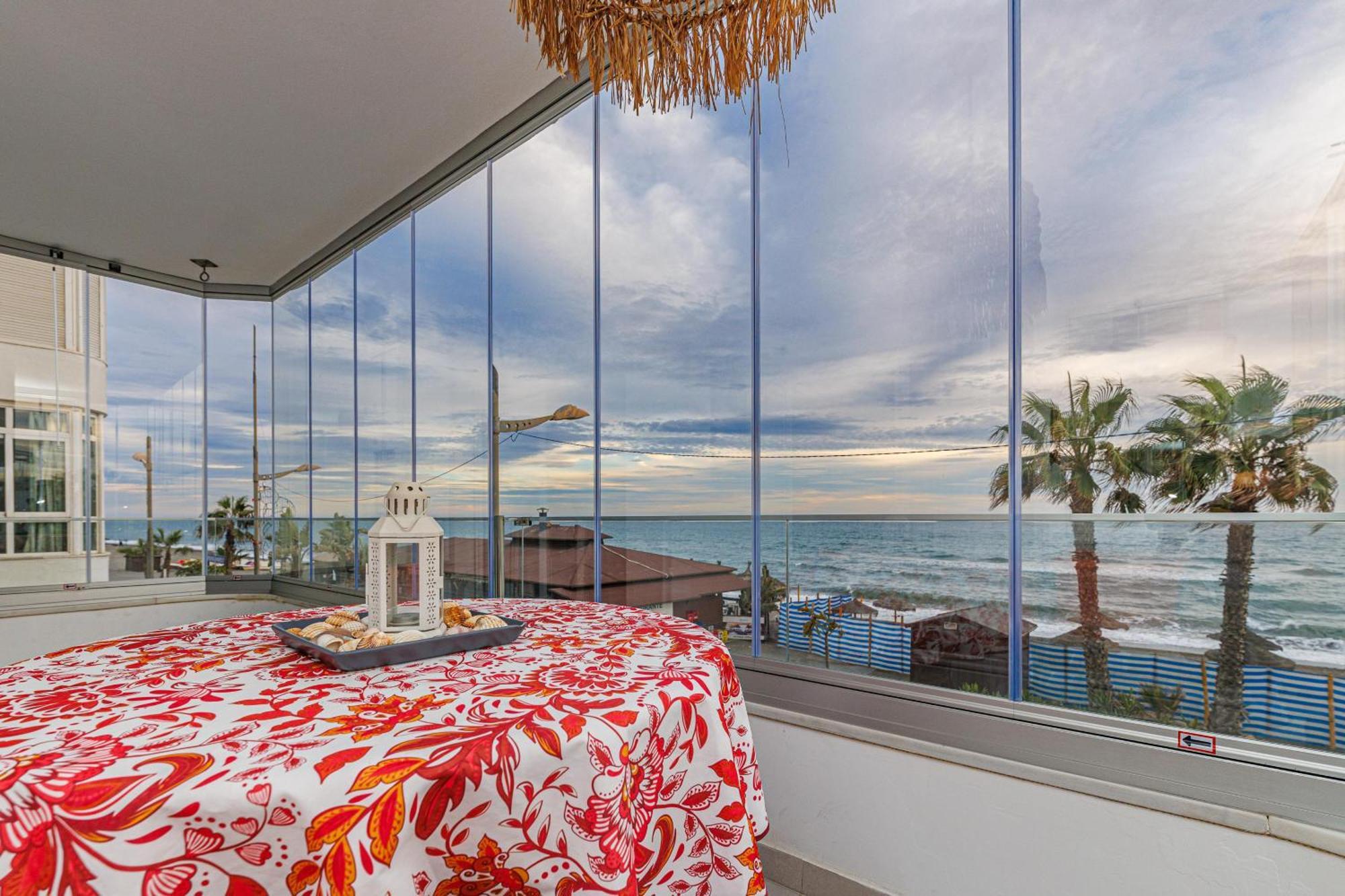 Laguna Beach Wohnung Mit Freiem Meerblick Torrox Extérieur photo