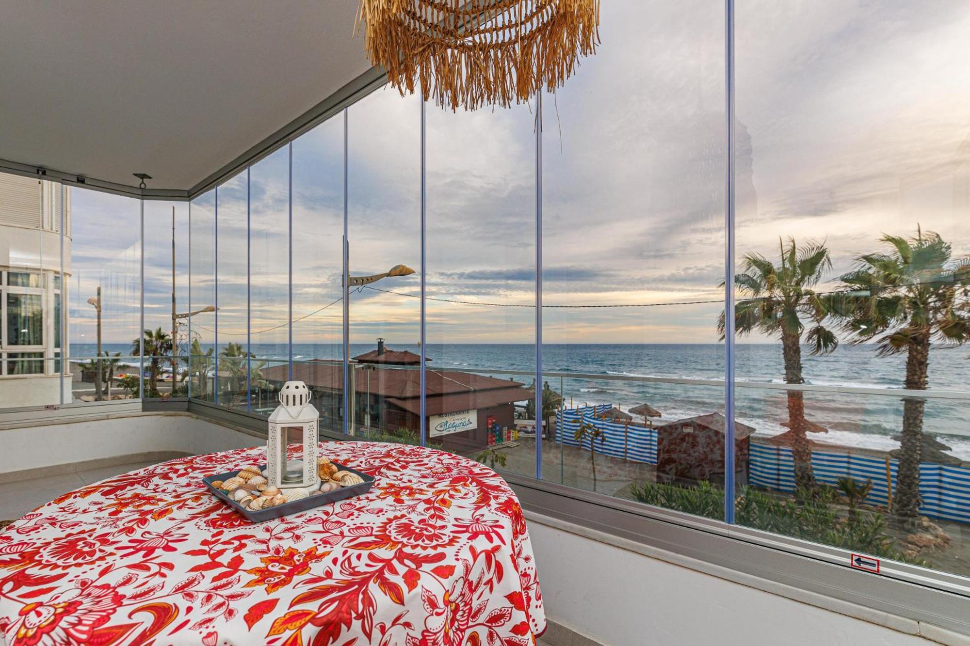 Laguna Beach Wohnung Mit Freiem Meerblick Torrox Extérieur photo